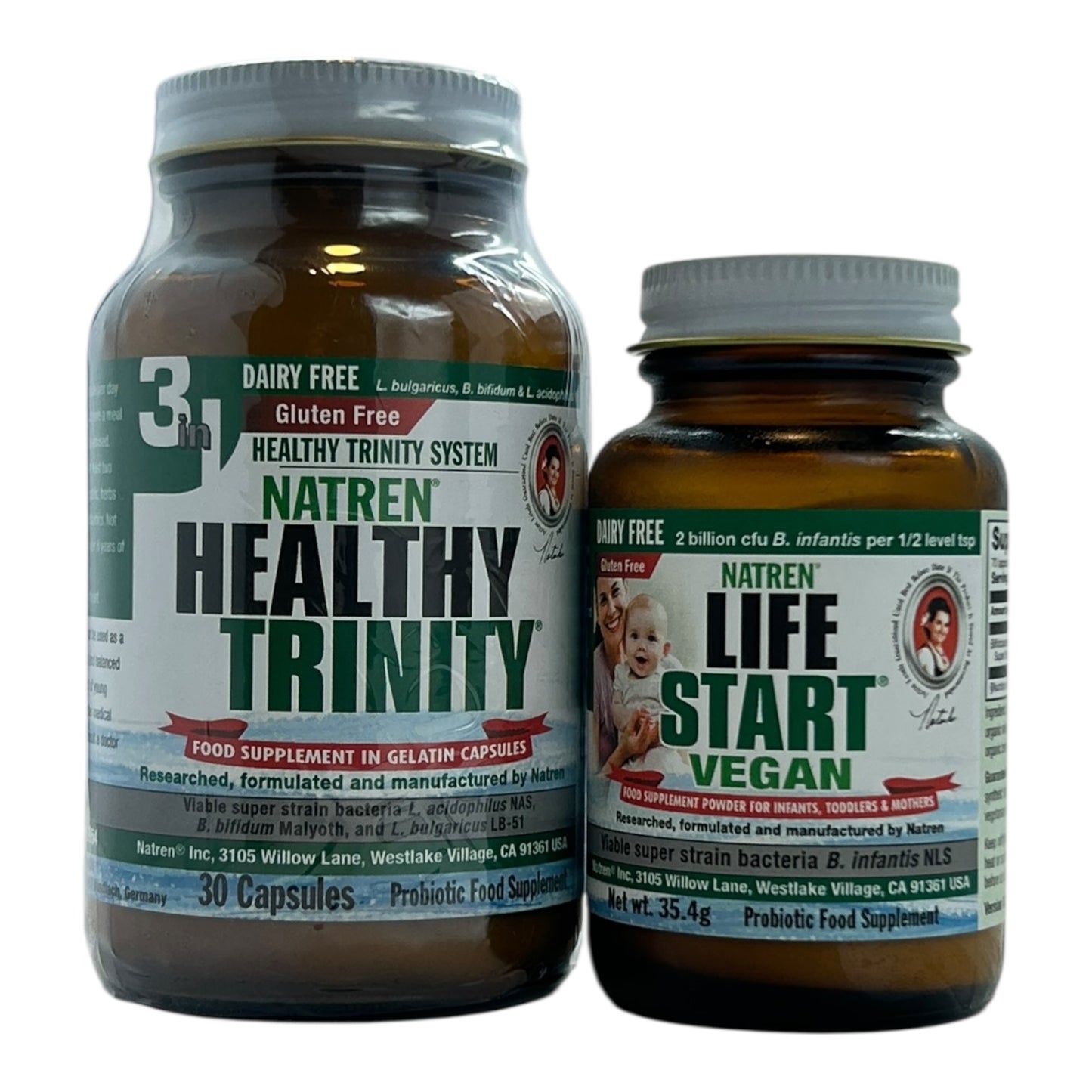 Healthy Trinity and Lifestart Dairy Free
