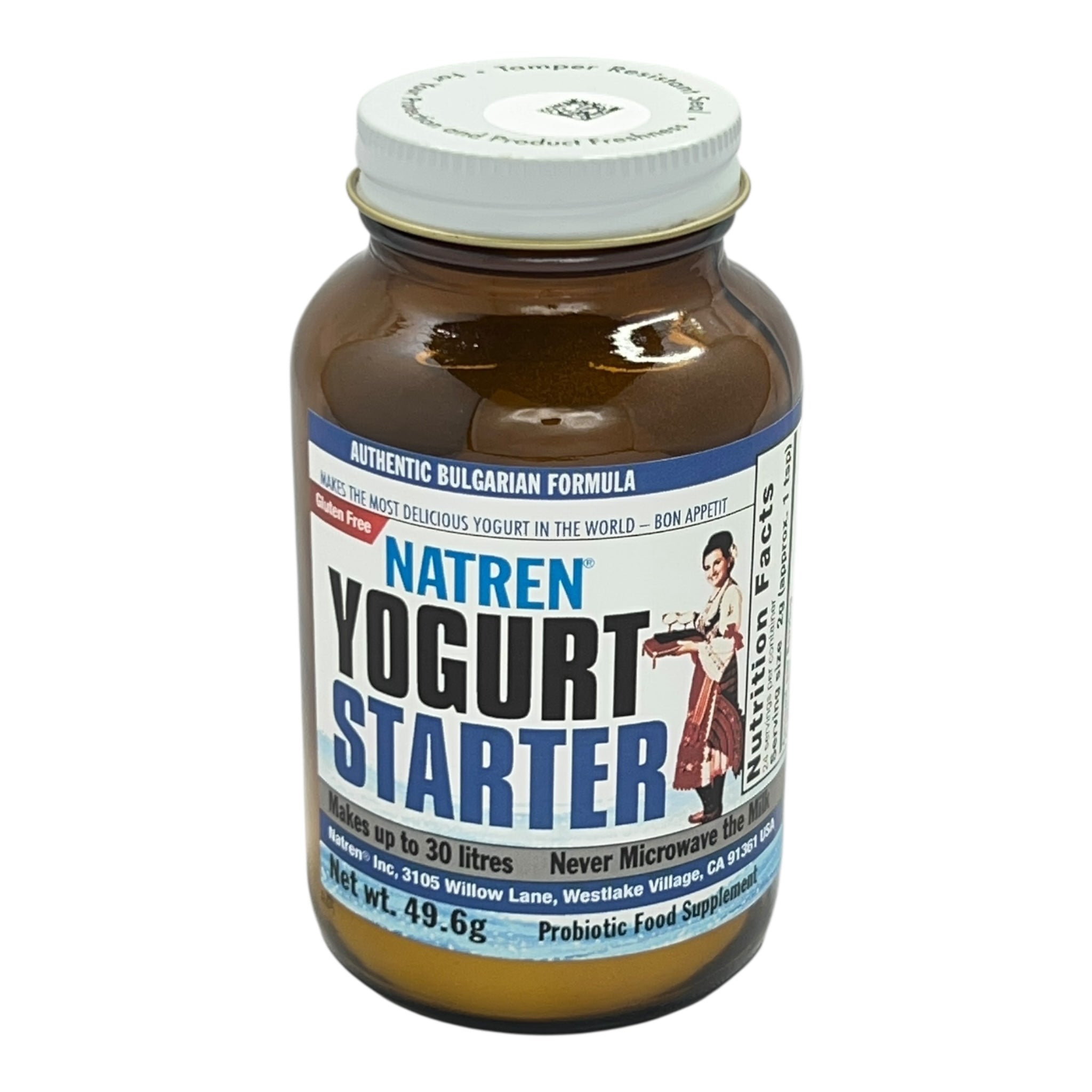 Bulgarian Yogurt Starter Culture - 7 Sachets Probiotic Powder For Homemade Greek-Style Yogurt