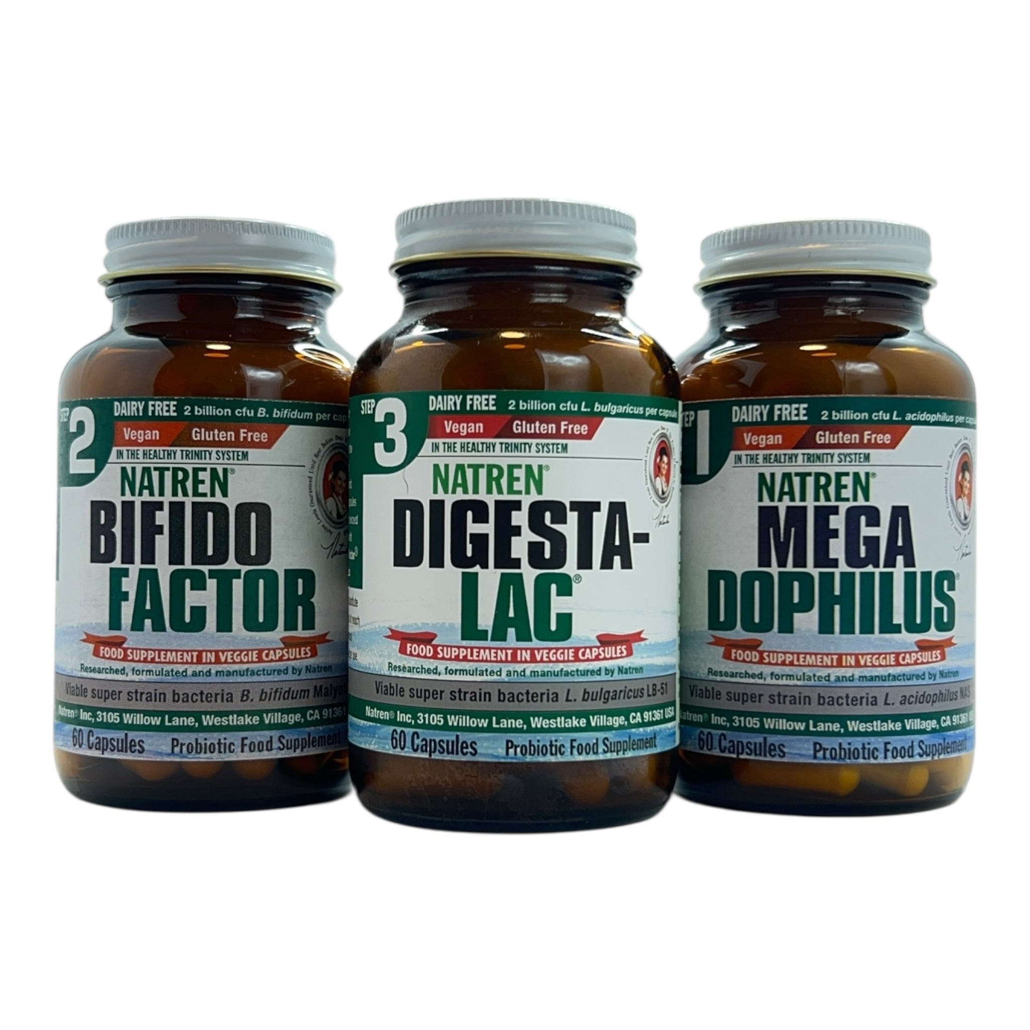 Healthy Trinity System (DF Caps) – Natren EU